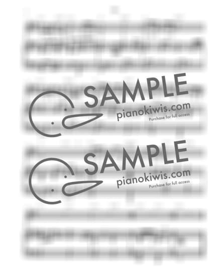 Score > HAPPINESS / 3단악보 - Son KyungMin by 나건반 Sheet music image-3