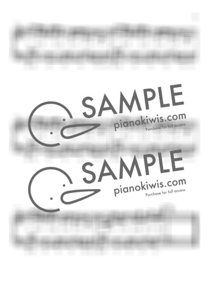 악보 > 미츠하 테마 (三葉のテーマ) / 원곡 계이름 악보 - RADWIMPS · 너의 이름은 OST by My Favorite Piano 악보 이미지-4