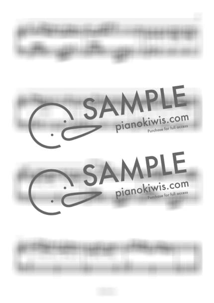 Score > Amor / 다장조 - Baek A by 라니스코어 Sheet music image-2