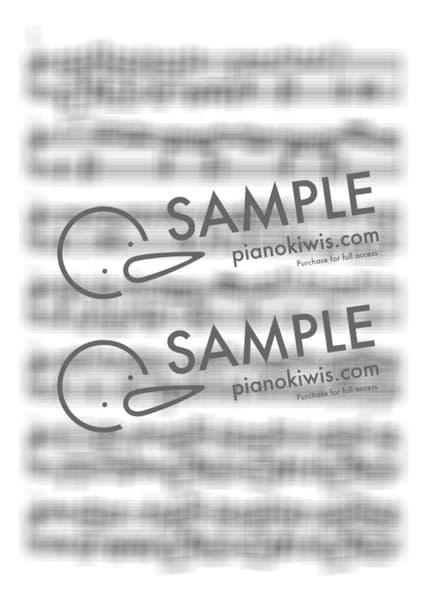 악보 > 그저 네게 맑아라 (ただ君に晴れ) - 요루시카 by marasy love 악보 이미지-3