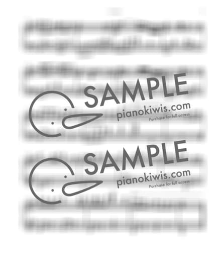 악보 > 오렌지 (オレンジ) / 잔잔한 Ver. - 7!! · 4월은 너의 거짓말 ED by Aost 악보 이미지-2