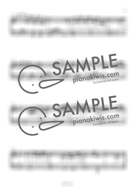 악보 > 아이와 나의 바다 / 다장조 - 아이유 by 라니스코어 악보 이미지-4