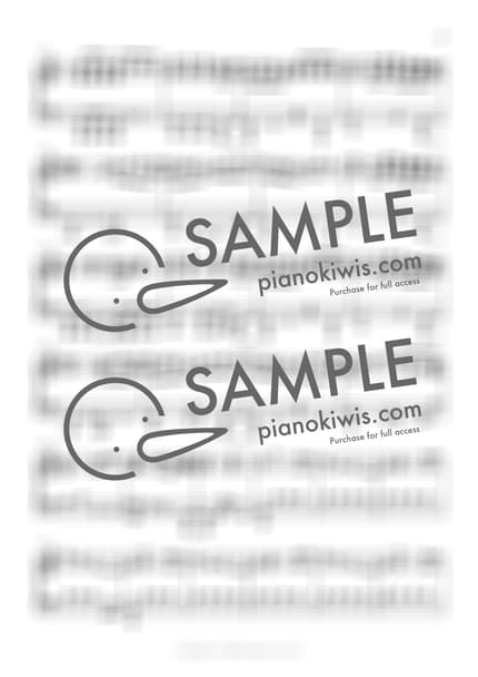 Score > Zenzenzense - RADWIMPS · your name. OST by 송대현 Sheet music image-2