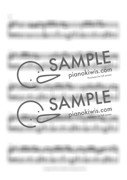 악보 > 가족의 시간 (家族の時間) - RADWIMPS · 날씨의 아이 OST by 오늘피아노 악보 이미지-1