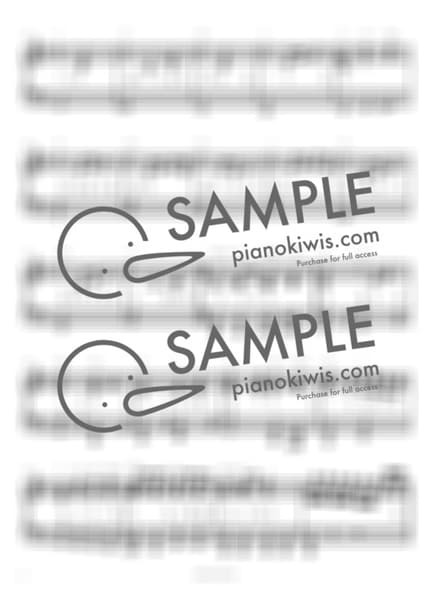 Score > Akatsuki no Requiem / TV size ver, 피아노 반주 - Linked Horizon · Attack on Titan ED by 피아노정류장 Sheet music image-1