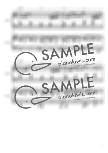 악보 > Summer / 다장조 4 hands - 히사이시 조 · 기쿠지로의 여름 OST by My Favorite Piano 악보 이미지-2