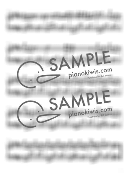 Score > ETERNAL SNOW - Full Moon o Sagashite ED by 강아지똥 Sheet music image-6