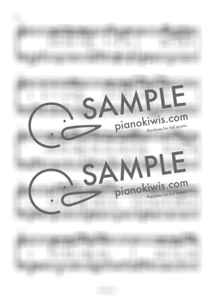 악보 > 다시 사랑한다 말할까 / 다장조 - 김동률 by 라니스코어 악보 이미지-1