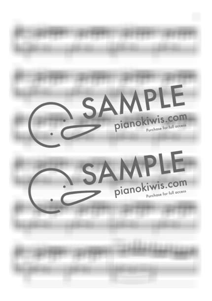 Score > Prelude No.1 / Intermediate - J. S. Bach by PianoKiwis Sheet music image-2