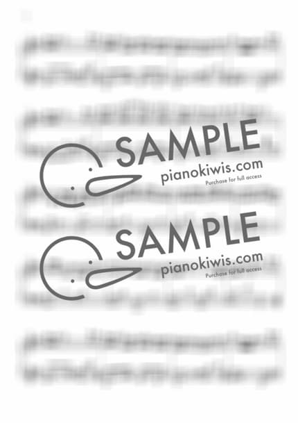 Score > Words I Couldn't Say / 뉴에이지 자작곡 - J.O by 제이오 Sheet music image-1