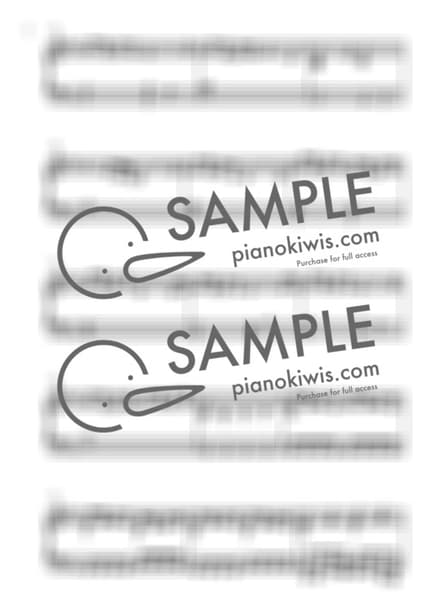 Score > A Cruel Angel's Thesis - Yoko Takahashi · EVANGELION OST by 소금창고 Sheet music image-1