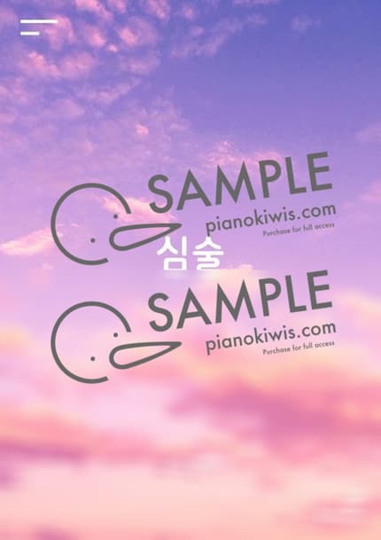 Score > Mean / 3 Hands ver. - BOL4 by 피아노박스 PianoBox Sheet music image-0