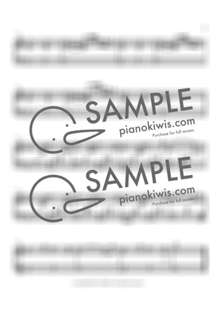 Score > Time for two - RADWIMPS · Suzume OST by 오늘피아노 Sheet music image-2