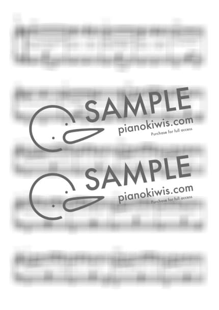 Score > 7 rings / 다장조 - Ariana Grande by 라니스코어 Sheet music image-1