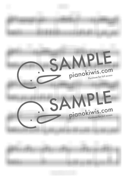 Score > Cherry Blossom Ending / Easy - Busker Busker by LaLaPiano Sheet music image-5