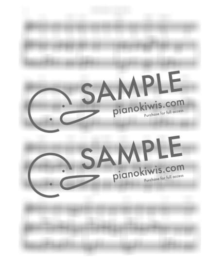 악보 > 그 어린 주 예수 '108장' / 3단악보 - C. H. Gabriel · 찬송가 by 나건반 악보 이미지-1