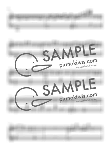 악보 > Sparkle / 다장조 중급 악보 - RADWIMPS · 너의 이름은 OST by My Favorite Piano 악보 이미지-3