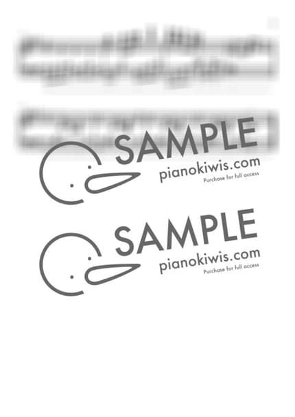 악보 > 히로시의 회상 (ひろしの回想) / 고급 - 짱구는 못말려 OST by 피아노키위즈 악보 이미지-2