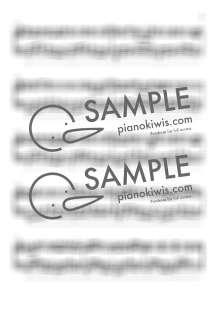 악보 > Snowman / 중급 - Sia by 피아노키위즈 악보 이미지-2