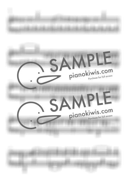 악보 > Believer / 어려운 고급 악보 - Imagine Dragons by My Favorite Piano 악보 이미지-1