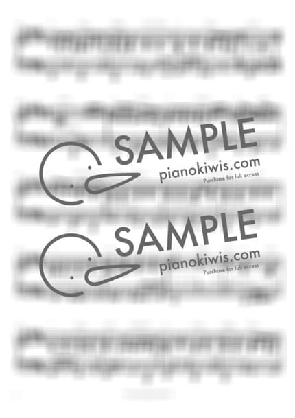 악보 > 좋아하는 마음 / 피아노 반주 - 안녕하신가영 by 피아노정류장 악보 이미지-1