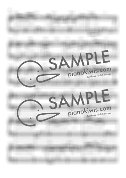 악보 > 거리에서 / 다장조 - 성시경 by 라니스코어 악보 이미지-1