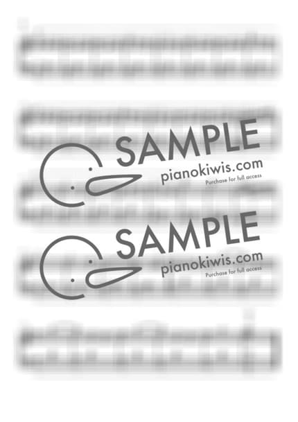 Score > Last Carnival / Basic - Acoustic Cafe by PianoKiwis Sheet music image-1