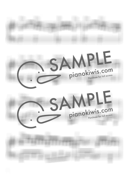 Score > Suzume / 조금 쉬움 / 1절 - RADWIMPS · Suzume OST by 아이올라 Sheet music image-1