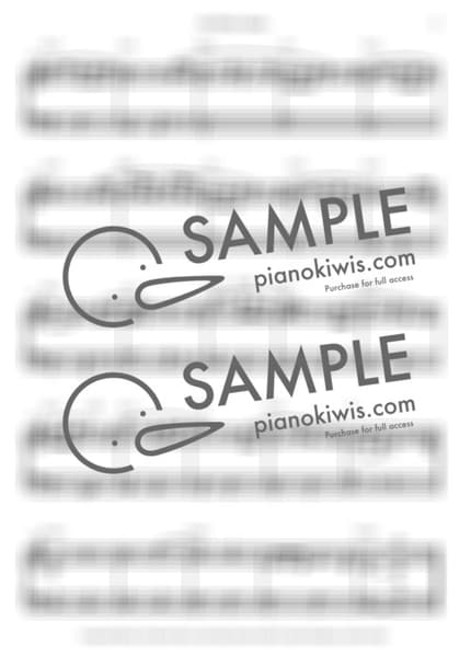 Score > Die With A Smile / Very Easy / C Major - Lady GaGa, Bruno Mars by LaLaPiano Sheet music image-4