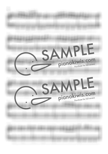 악보 > 심장을 바쳐라! (心臓を捧げよ!) / 입문 - Linked Horizon · 진격의 거인 OP by 피아노키위즈 악보 이미지-1