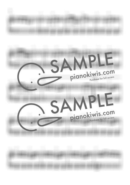 Score > Tell Me / 다장조 - Jannabi by 라니스코어 Sheet music image-1