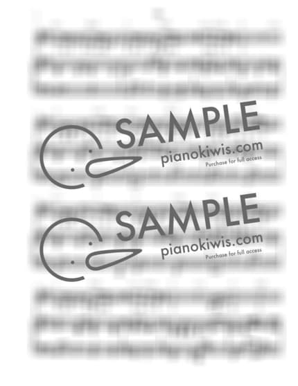 Score > HAPPINESS / 3단악보 - Son KyungMin by 나건반 Sheet music image-1