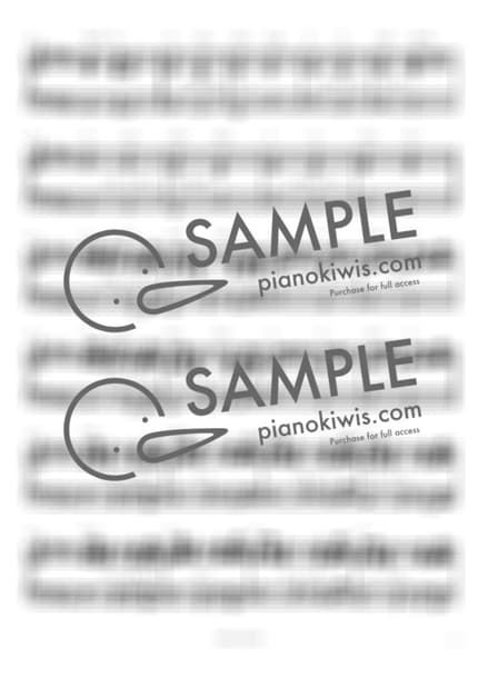 Score > Amateur / 피아노 반주 - Mido and Falasol · Resident Playbook OST by 피아노정류장 Sheet music image-2