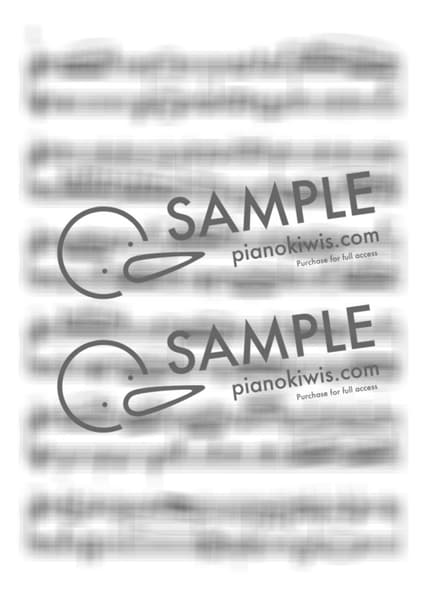 Score > Piano Sonata No.18 / 1st Mov. - W. A. Mozart by PianoKiwis Sheet music image-5