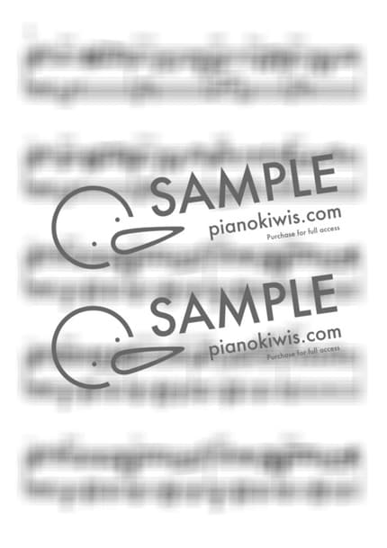 악보 > 벚꽃 엔딩 / 고급 악보 - 버스커 버스커 by My Favorite Piano 악보 이미지-1