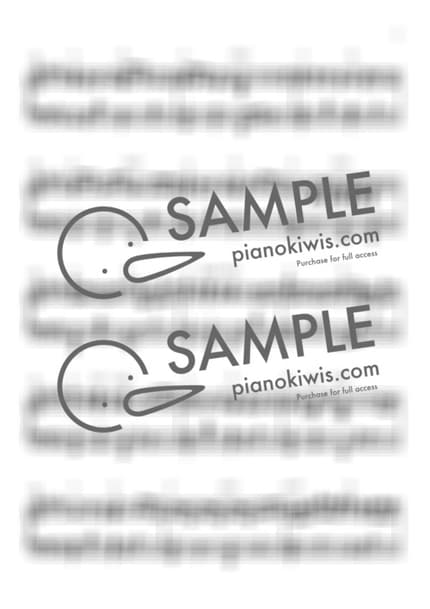 Score > blue / 완곡/ 코드 포함 - yung kai by AYULMUSIC Sheet music image-2