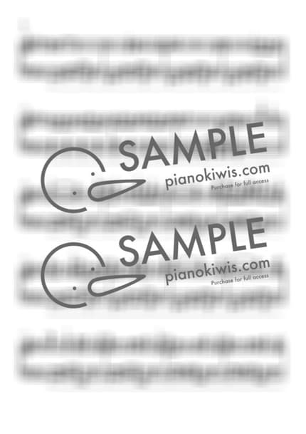 악보 > Drowning / 중급 - WOODZ by 피아노키위즈 악보 이미지-1