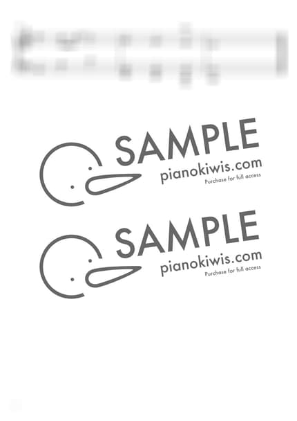 楽譜 > Summer / 中級 - 久石 譲 · 菊次郎の夏 OST by 핑크피아노 PINKPIANO 楽譜画像-5