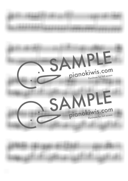 Score > ETERNAL SNOW - Full Moon o Sagashite ED by 강아지똥 Sheet music image-5