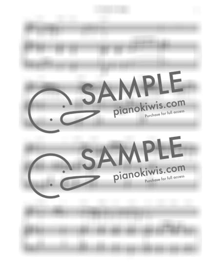 Score > Think About His Love / 3단악보 - Walt Harrah by 나건반 Sheet music image-4