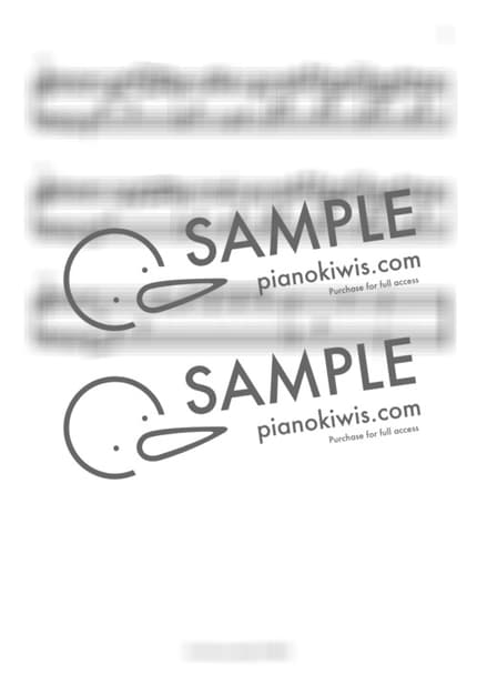 Score > ETERNAL SNOW / 주제곡 - Full Moon o Sagashite ED by 주키플리(jookiiply) Sheet music image-4