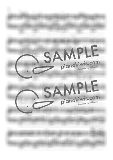 악보 > Snowman / 고급 - Sia by 피아노키위즈 악보 이미지-1