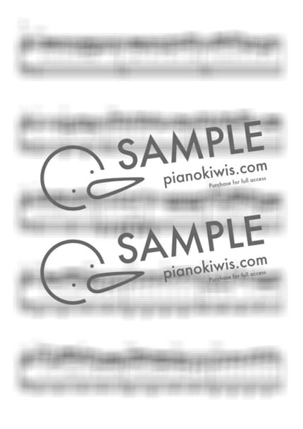 Score > The Brave / 다장조 - YOASOBI · Frieren: Beyond Journey's End OP by 라니스코어 Sheet music image-1