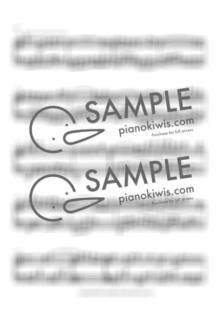 Score > Ashitaka and San - Joe Hisaishi · Princess Mononoke OST by 오늘피아노 Sheet music image-1