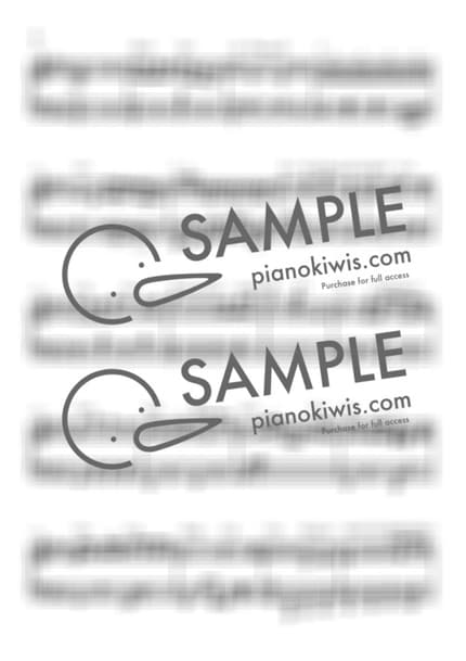 악보 > 네모의 꿈 / 중급 악보 - 아이유 by My Favorite Piano 악보 이미지-1