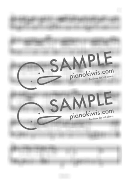 악보 > 혼자하는 사랑 / 다장조 - Ann by 라니스코어 악보 이미지-2