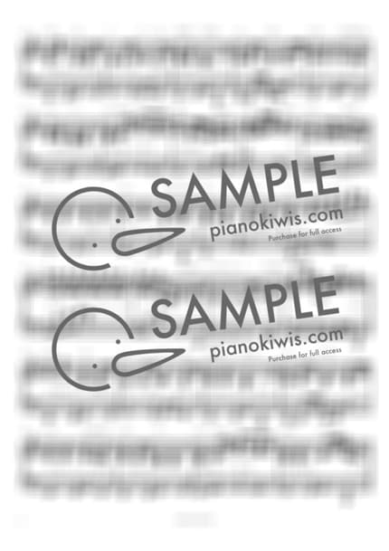 Score > Sudden Shower / 피아노 반주 - ECLIPSE · Lovely Runner OST by 피아노정류장 Sheet music image-1