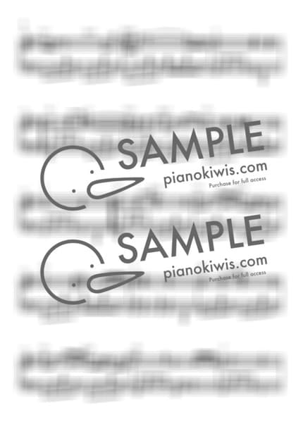 Score > For Lovers Who Hesitate / Advanced - Jannabi by My Favorite Piano Sheet music image-3