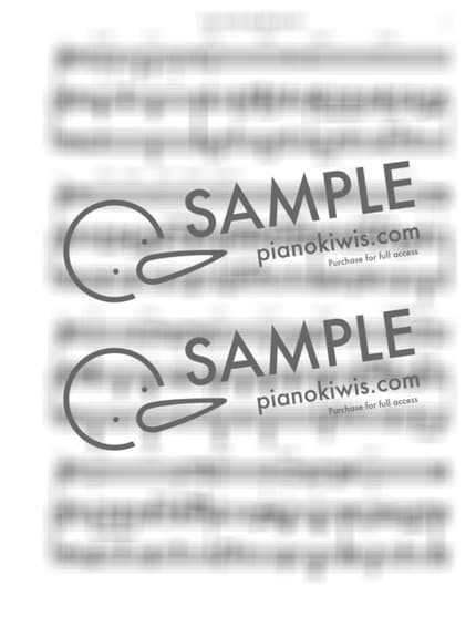 Score > Lift Your Eyes and Look to Heaven '515장' / 3단악보 - 박재훈 · Hymns by 나건반 Sheet music image-4