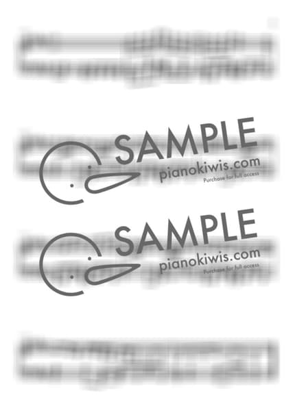 악보 > 그저 네게 맑아라 (ただ君に晴れ) - 요루시카 by marasy love 악보 이미지-4